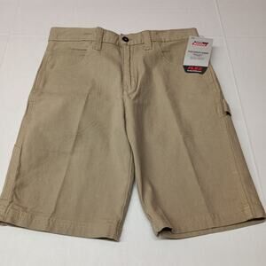 NWT Dickies Men's Size 32 Regular Fit 11” Inseam Beige Work Shorts Flex Utility